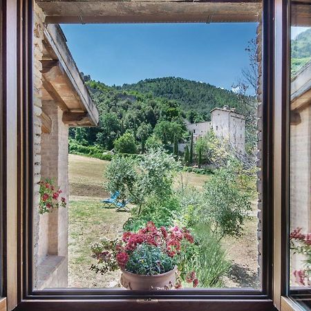 Вилла Casalino Bazzano di Spoleto Экстерьер фото